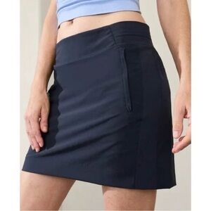 Athleta Brooklyn Skort 16", Black, Size 14